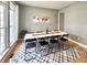 Dining room featuring natural light from large windows and a modern aesthetic at 3724 Jonathan Rdg, Columbus, IN 47201