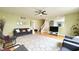 Cozy living room with plush seating, a fireplace, and an open layout at 3724 Jonathan Rdg, Columbus, IN 47201