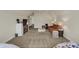 Open bonus room with a tv, sofa, and neutral carpet perfect for relaxing at 4410 Miller Way, Westfield, IN 46062