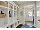 Convenient mudroom features built-in storage, seating, and stylish accents for organized entry at 4410 Miller Way, Westfield, IN 46062