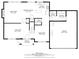 Detailed floor plan illustrating the layout of the entire home and dimensions at 45 Wisteria Way, Westfield, IN 46074