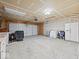 Spacious garage with ample room for storage at 45 Wisteria Way, Westfield, IN 46074