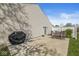 Backyard patio features outdoor seating and a grill, perfect for entertaining and summer barbecues at 47 Thornburg Pkwy, Brownsburg, IN 46112