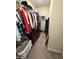 Walk-in closet offering ample clothing storage and organization at 5269 Parkhurst Xing, McCordsville, IN 46055