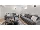 Well-lit living room features a coffee table and stylish furniture at 5954 Crestview Ave, Indianapolis, IN 46220