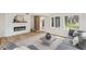 Cozy living room features a fireplace and comfortable seating, perfect for relaxing at 5954 Crestview Ave, Indianapolis, IN 46220