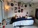 Quirky bedroom decor with custom wall art and creative touches for a unique style at 5983 Clearview Dr, Carmel, IN 46033