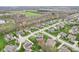 Neighborhood featuring manicured lawns and mature trees, creating a welcoming environment at 7501 Independence Dr, Zionsville, IN 46077