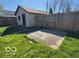 A shed is in the backyard of this property at 833 W Franklin St, Shelbyville, IN 46176
