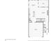 Main floor plan with kitchen, dining room, living room, and garage layout at 9725 Thorne Cliff Way # 105, Fishers, IN 46037