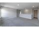 Expansive bonus room featuring recessed lighting, neutral decor, plush carpeting, and plenty of open space at 9800 Ridgecrest Ln, McCordsville, IN 46055