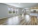 Open concept living room offering lots of natural light and exterior views at 9800 Ridgecrest Ln, McCordsville, IN 46055
