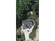 Aerial view of home showcasing spacious yard and mature trees at 1066 N Dogwood Way, Greenfield, IN 46140