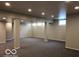 Neutral basement is spacious and bright at 1066 N Dogwood Way, Greenfield, IN 46140