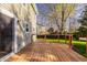 Large wooden back deck offering outdoor enjoyment with its generous space and backyard views at 10775 Northhampton Dr, Fishers, IN 46038