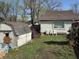Backyard of property showing the home's exterior at 1343 W 33Rd St, Indianapolis, IN 46208