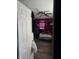 View into the bedroom with a ceiling fan, window, and bed at 1343 W 33Rd St, Indianapolis, IN 46208