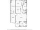 Detailed floor plan showcasing a spacious layout with multiple bedrooms, bathrooms, and large living areas at 14 Fountain Lake Dr, Greenfield, IN 46140