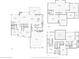 Floor plans include the basement, 1st and 2nd floors featuring bedrooms, bathrooms, and living areas at 14413 Arnett Dr, Carmel, IN 46033