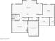 Basement floor plan featuring a Gathering room, bedroom, office, bathroom, and exercise room at 14413 Arnett Dr, Carmel, IN 46033