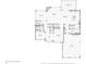 Floor 1 plan featuring living areas, kitchen, dining room, bedrooms and a three car garage at 14413 Arnett Dr, Carmel, IN 46033