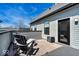 Relaxing patio with stylish outdoor furniture, perfect for entertaining or enjoying the outdoors at 1712 Rosette Way, Indianapolis, IN 46202
