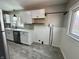 Bright kitchen featuring modern appliances, stylish finishes, and ample countertop space at 1942 E Edgewood Ave, Indianapolis, IN 46227