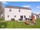 The home features a yard, patio, outdoor seating, and storage shed, ideal for entertaining at 19510 Pathway Point, Noblesville, IN 46062