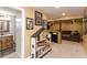 Finished basement with entertainment area, Star Wars decor, and a convenient half bathroom at 2093 Autumn Faith Way, Avon, IN 46123