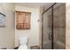 Bathroom features a walk-in shower and a vanity providing storage and functionality at 2093 Autumn Faith Way, Avon, IN 46123