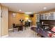 Functional home office with dual desks, ample storage, and natural light for productivity at 2093 Autumn Faith Way, Avon, IN 46123