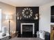 Living room with a decorative fireplace and mantel at 270 Lazy Hollow Dr, Brownsburg, IN 46112