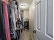 This walk-in closet offers ample storage space for clothing and accessories at 270 Lazy Hollow Dr, Brownsburg, IN 46112