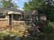 Charming backyard deck with awning, perfect for outdoor entertaining and relaxation at 3155 W 57Th St, Indianapolis, IN 46228