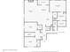 First floorplan layout of a home with a kitchen, bedrooms, and a Gathering room at 3572 Westmore Cir, Bargersville, IN 46106