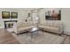 Inviting living room with stylish decor and a comfortable seating arrangement at 3572 Westmore Cir, Bargersville, IN 46106