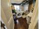 Efficient laundry room with modern appliances and convenient shelving for storage at 366 E 200 N, Franklin, IN 46131