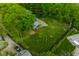 Aerial view of a home with large yard and a black vehicle parked on the adjacent street at 4151 N Pennsylvania St, Indianapolis, IN 46205