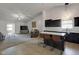 Open-concept design seamlessly connects the kitchen and living area for comfortable living at 4323 Stubbington Ln, Indianapolis, IN 46239