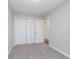 Bedroom with two closets and fresh paint at 4326 Burrwood Dr, Indianapolis, IN 46235