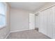 Well-lit bedroom with fresh paint and a window for natural light at 4326 Burrwood Dr, Indianapolis, IN 46235