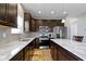 Well-appointed kitchen with stainless steel appliances, and stylish countertops at 4638 W Otway Ln, New Palestine, IN 46163