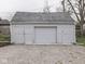 Spacious detached garage providing ample parking and storage space for vehicles and tools at 57 Worman St, Indianapolis, IN 46227