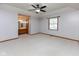 Large primary bedroom with en suite bathroom and neutral carpeting at 572 Eagle Crest Dr, Brownsburg, IN 46112
