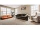 Upstairs living room with carpet flooring, natural light and neutral paint at 5869 Belchamp Dr, Noblesville, IN 46062
