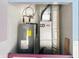 Close up of the HVAC system including a water heater at 7201 Barnwell Pl, Indianapolis, IN 46217