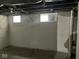 An unfinished basement with painted walls at 801 N Denny St, Indianapolis, IN 46201