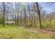 Backyard featuring grassy lawn and trees around at 8644 S Kinman Dr, , IN 46164