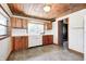 Bright and vintage kitchen with ample cabinetry and countertop space at 8644 S Kinman Dr, , IN 46164