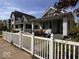 Charming bungalow with a quaint picket fence, nestled between neighboring houses at 1140 Hoyt Ave, Indianapolis, IN 46203